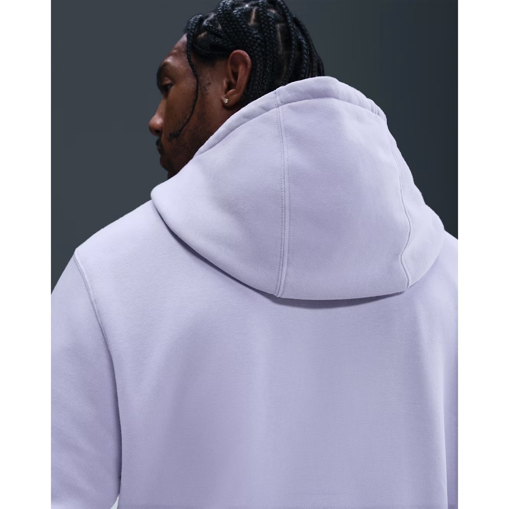 Nike Sportswear Club Fleece Men Ghost (Light Blue) Hoodie XXL 611457-085 NWT - Picture 4 of 7